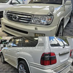 Toyota Land Cruiser 2001 White