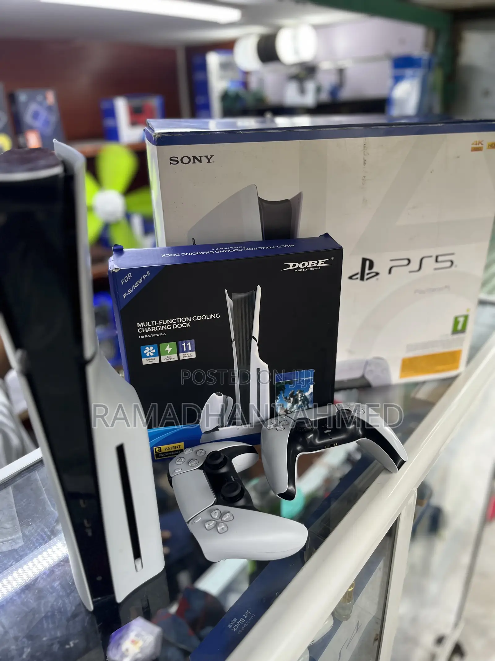 Ps5 Slim With 2 Controllers