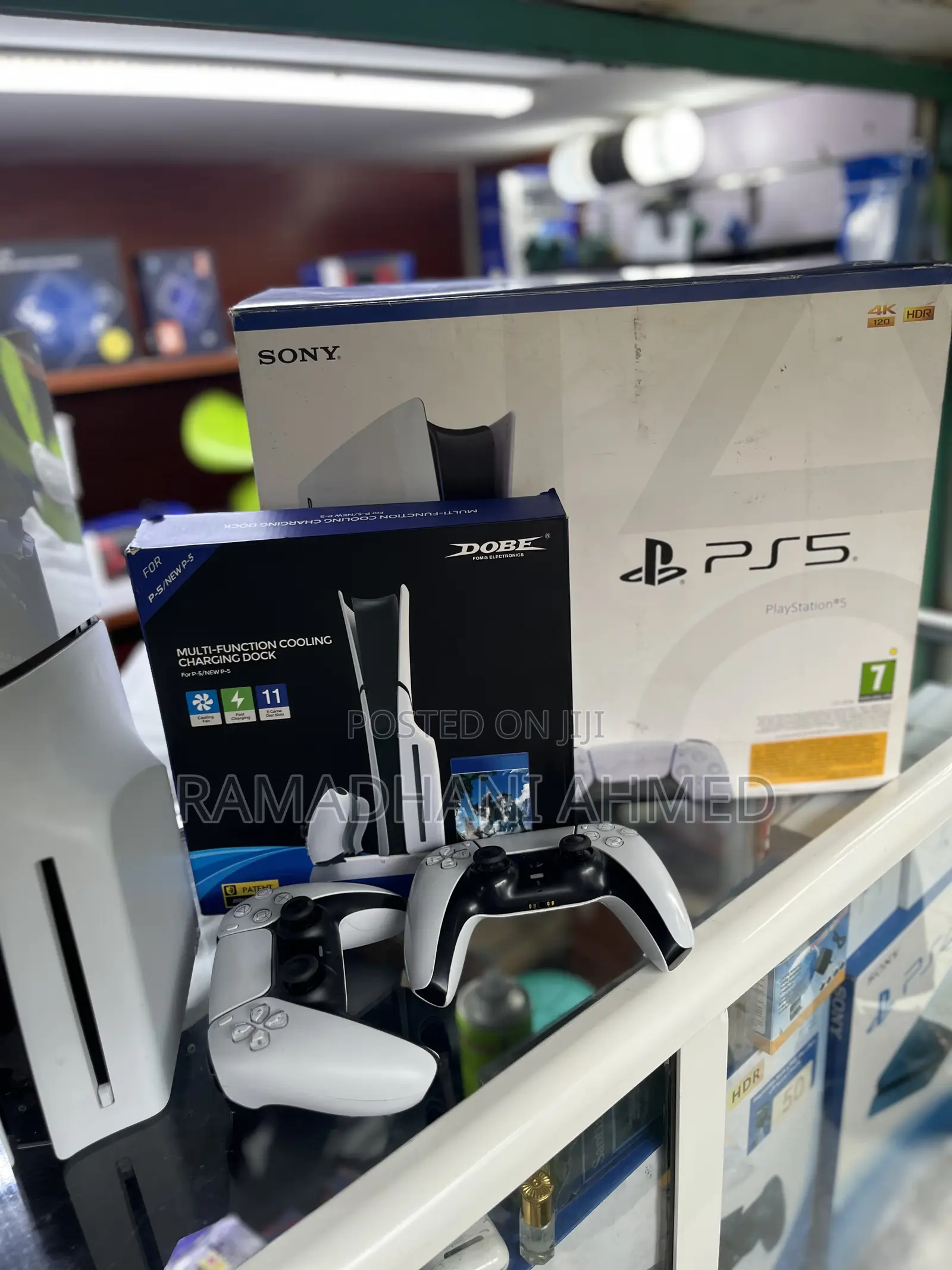 Ps5 Slim With 2 Controllers