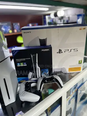 Ps5 Slim With 2 Controllers