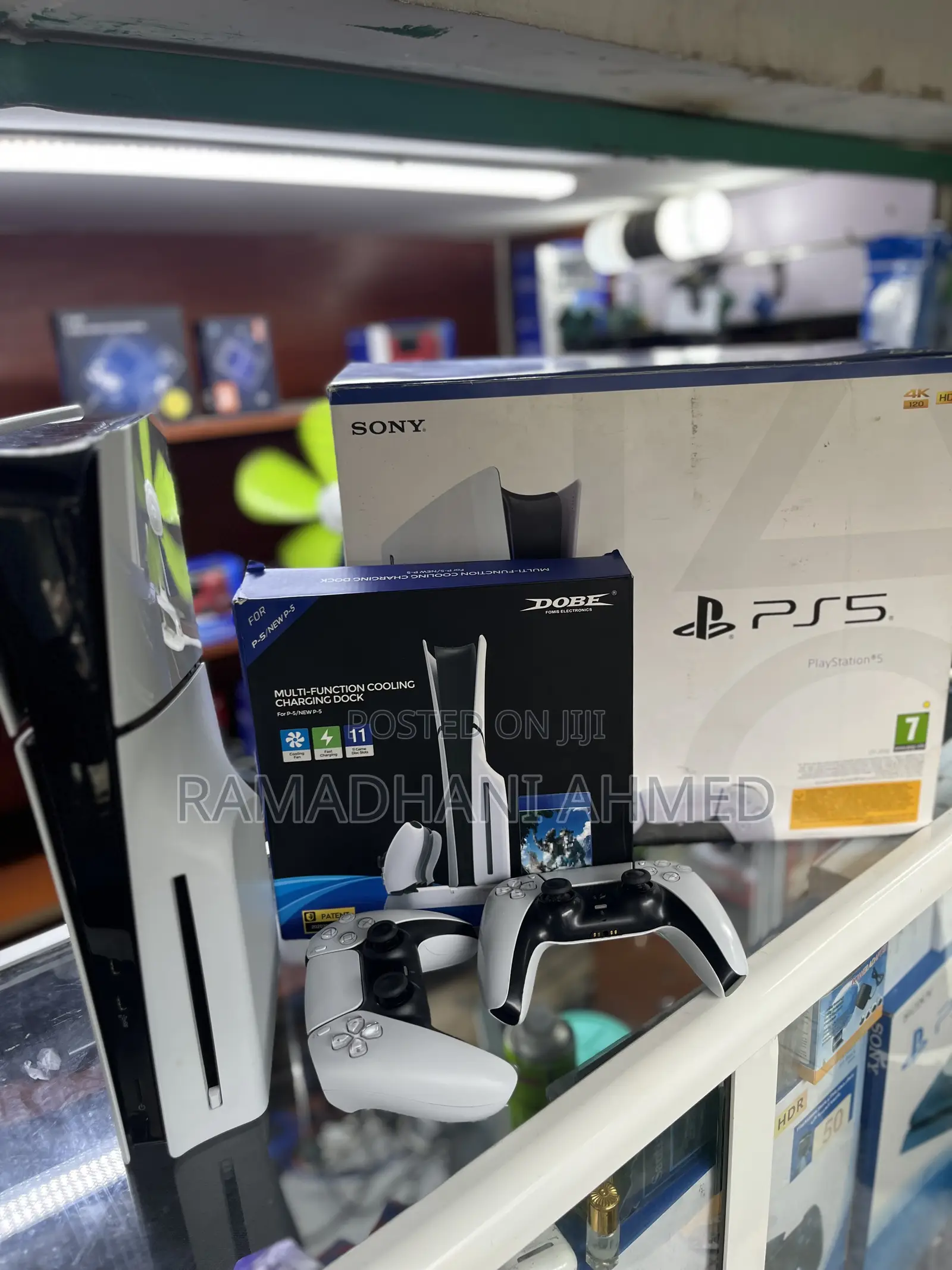 Ps5 Slim With 2 Controllers