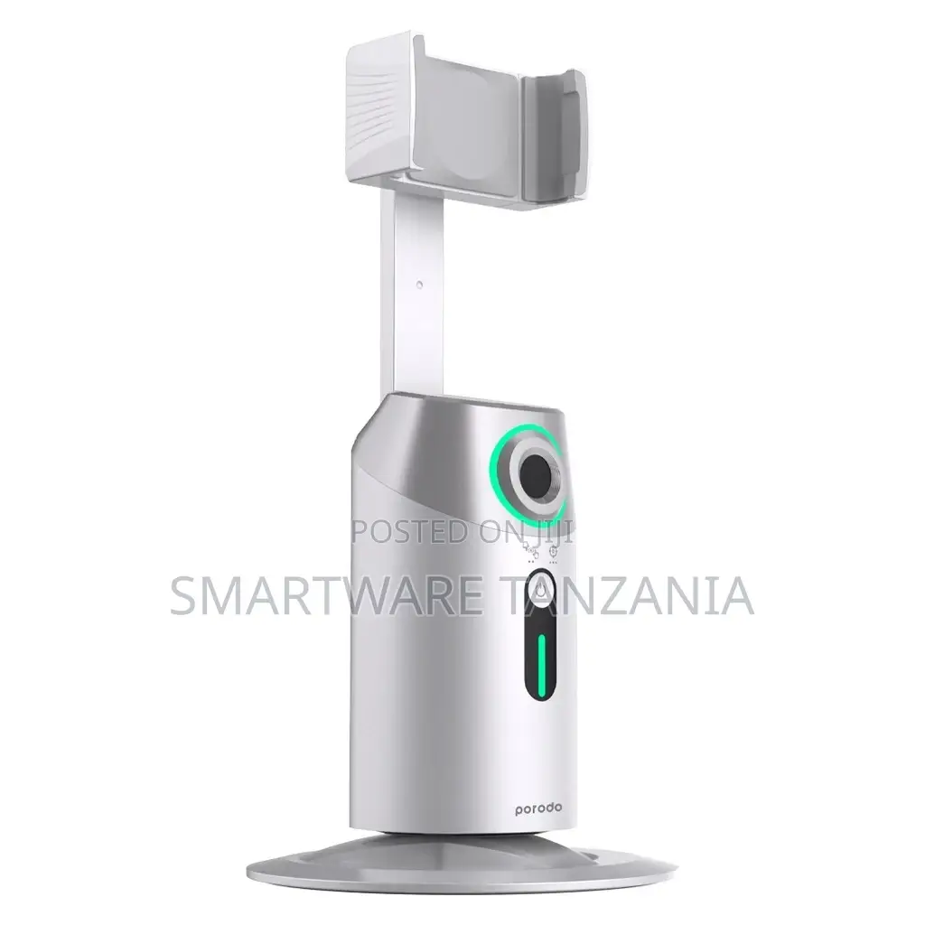 Porodo Ai Tracking 360 Rotating Gimbal, Gesture Recognition