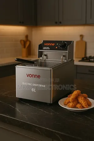 Photo - Vonne Electric Deep Fryer 6 Litres