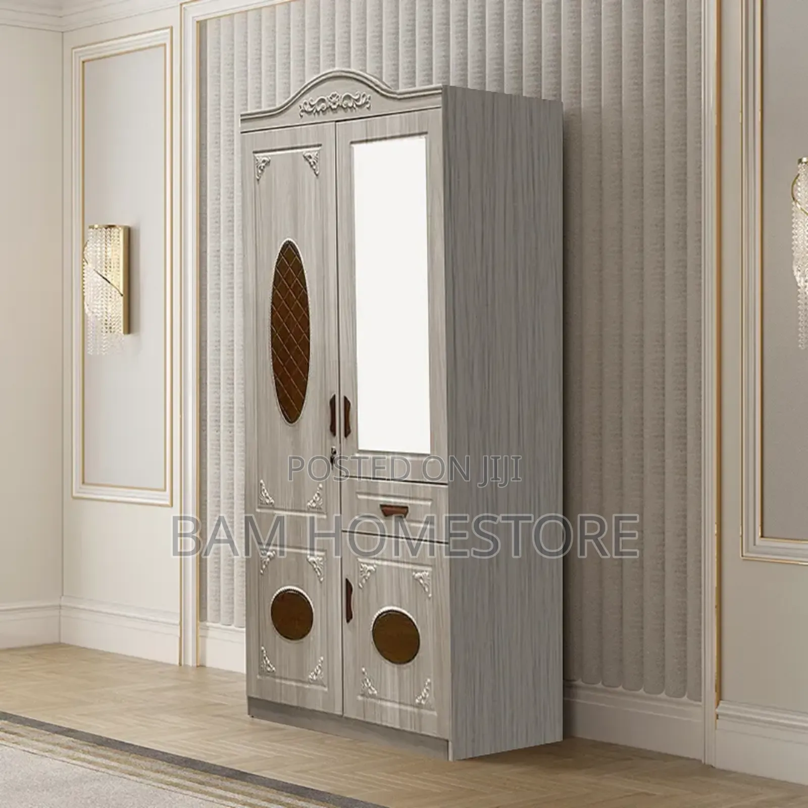 Classic Turkish Wooden Wadrobe Milango 2