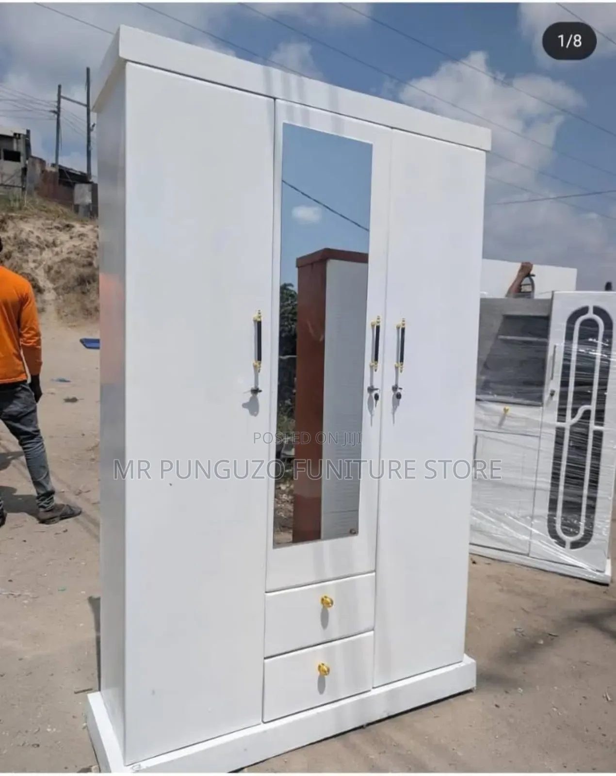 Kabati Milango Mitatu , Wardrobe , Cabinet, Cupboard