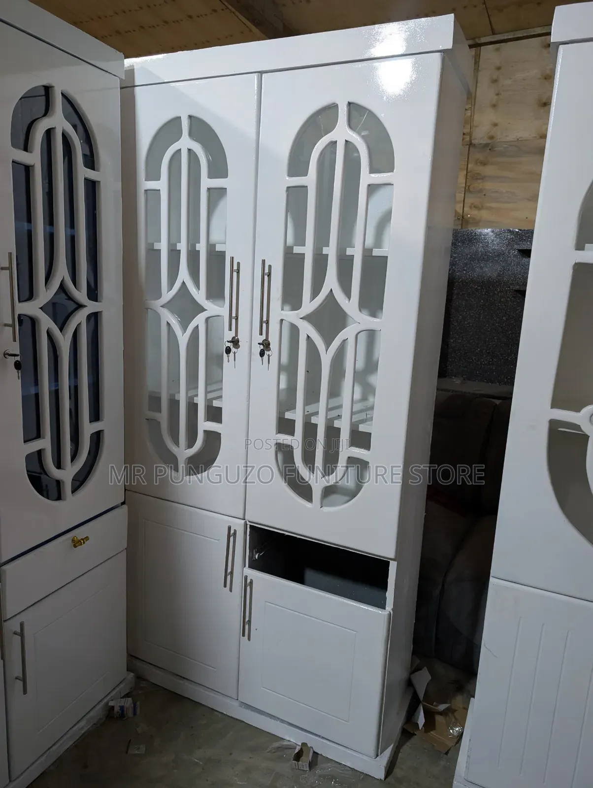 Kabati Ya Vyombo Milango Miwili Wardrobe Cabinet Cupboard
