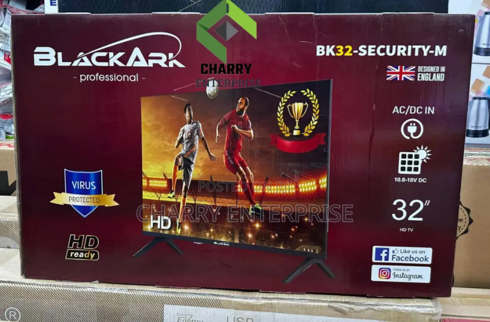 Blackark Smart Android Tv 32 Inch Memory 512mb Android 12