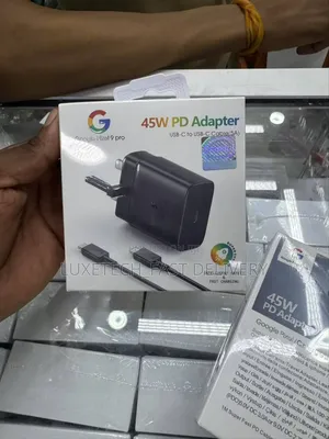 Google Pixel 9 Pro 45w Pd Adapter With Usb-C to Usb-C Cable
