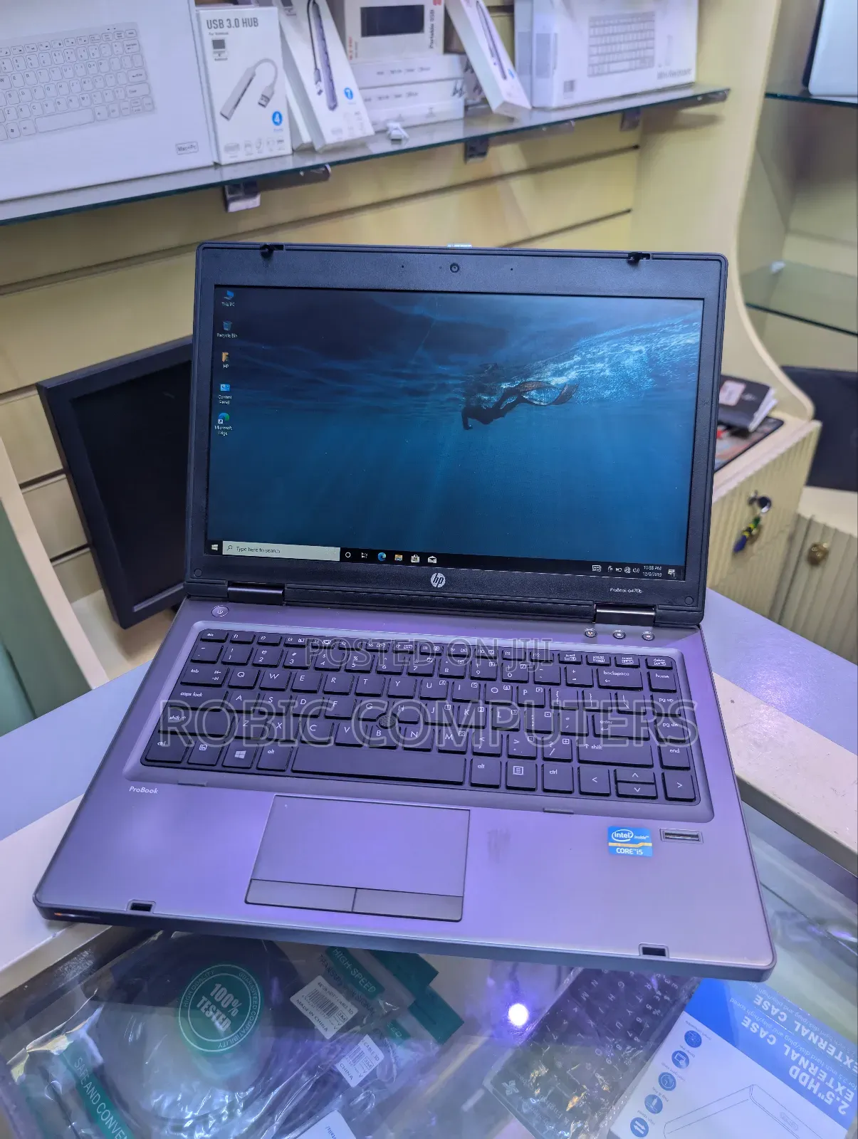 Laptop HP ProBook 6470B 8GB Intel Core I5 HDD 500GB