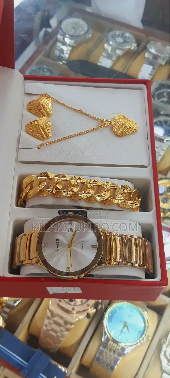 3 in 1 Set Watch,Bracelet , Neck Chain