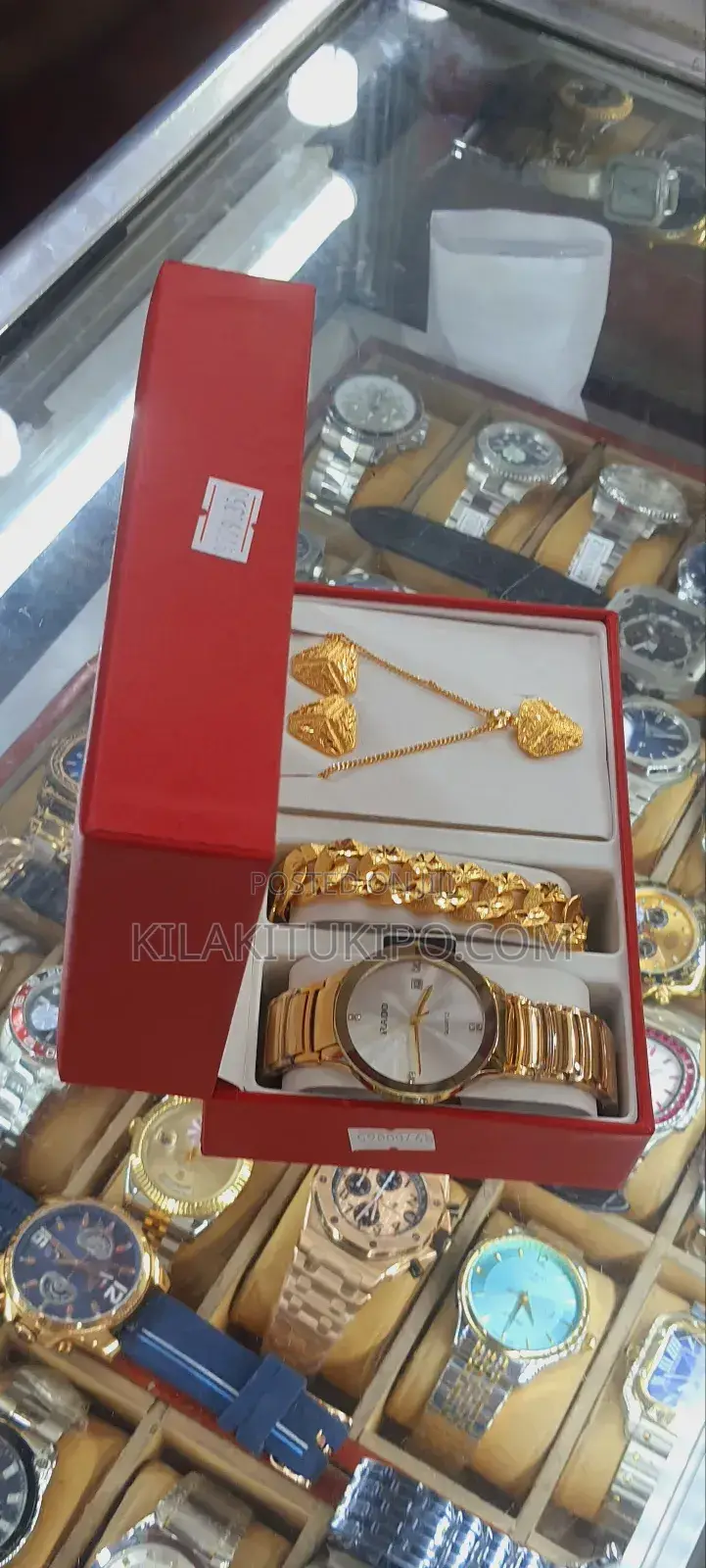 3 in 1 Set Watch,Bracelet , Neck Chain