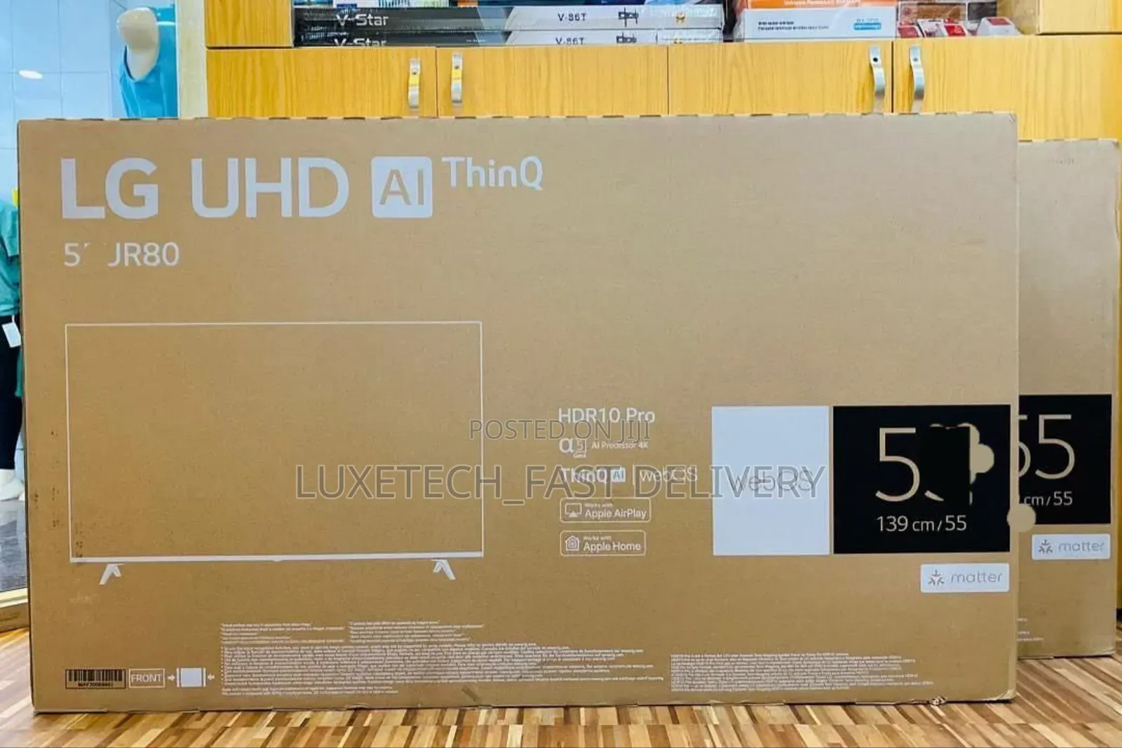 Lg 50 Inches Uhd Ai Thinq Smart Tv Ur80