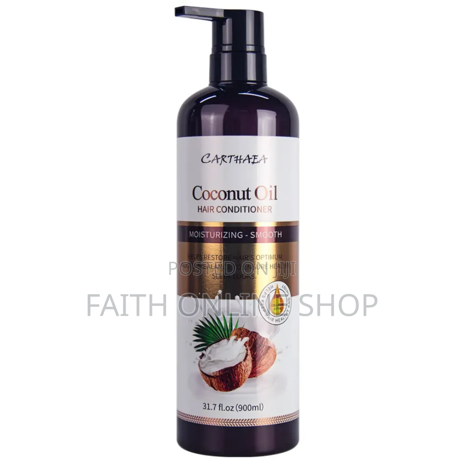 Keratin Coconut Oil Conditioner 900ml