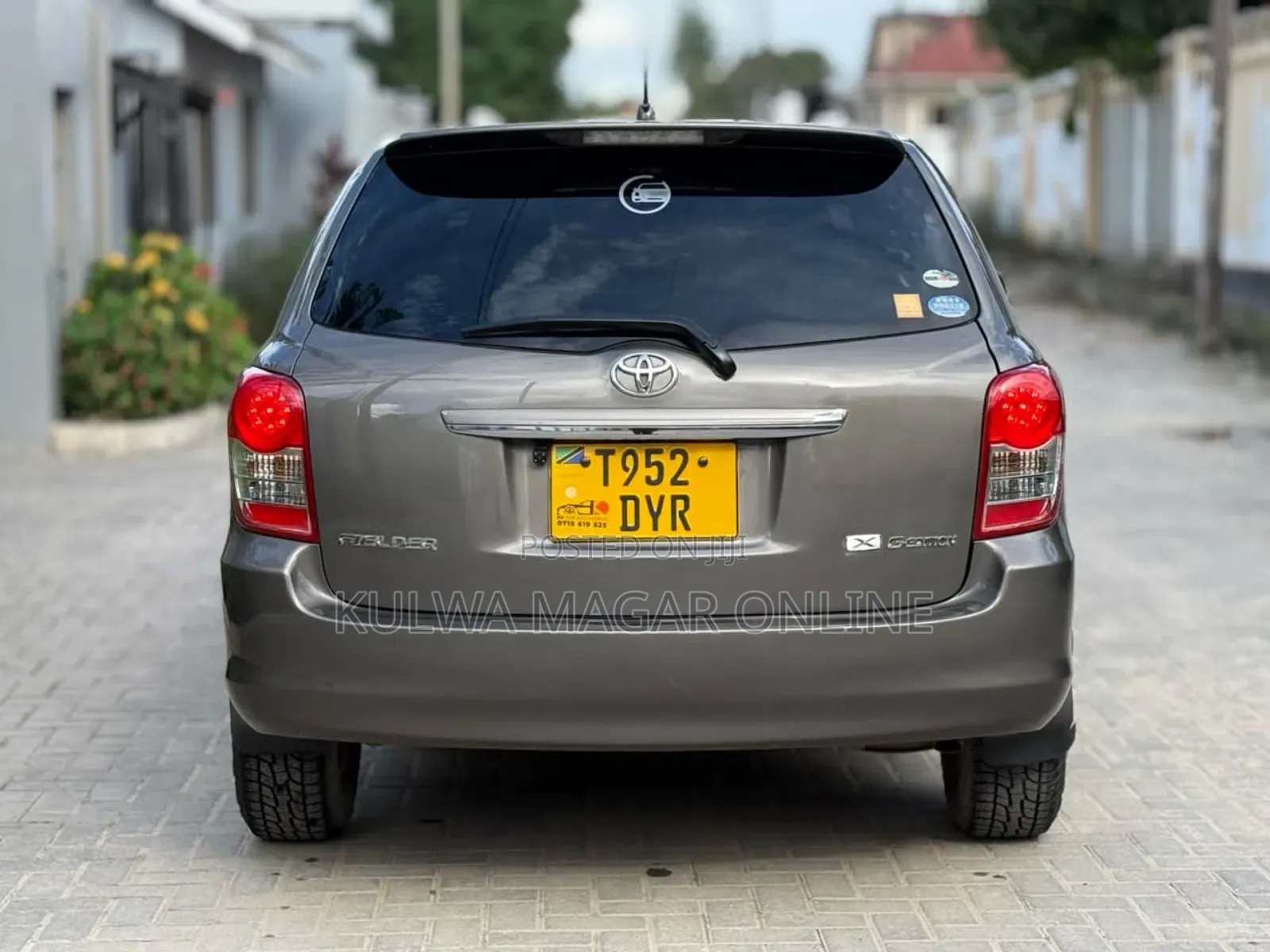 Toyota Corolla Fielder 2009 Gray