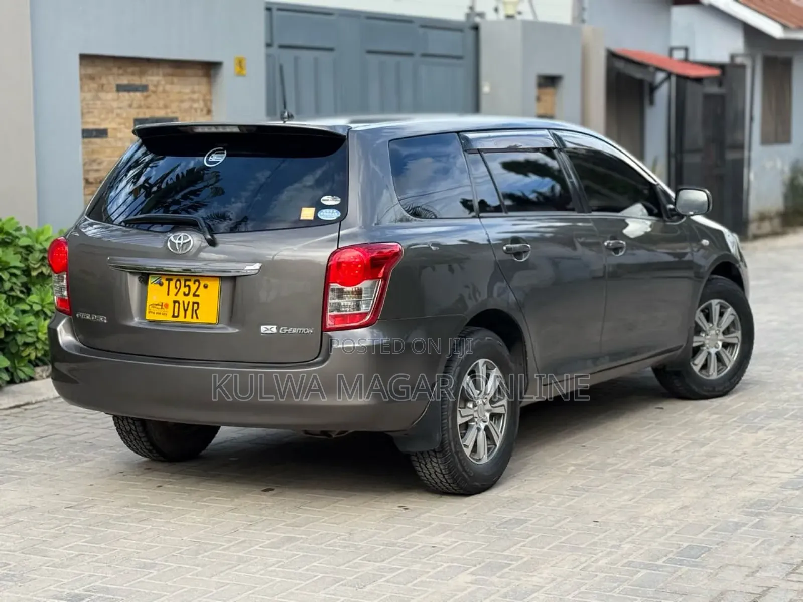 Toyota Corolla Fielder 2009 Gray