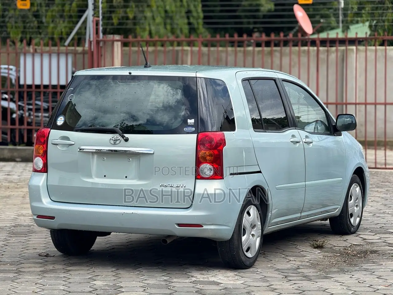 Toyota Raum 1.5 FWD 2005 Teal