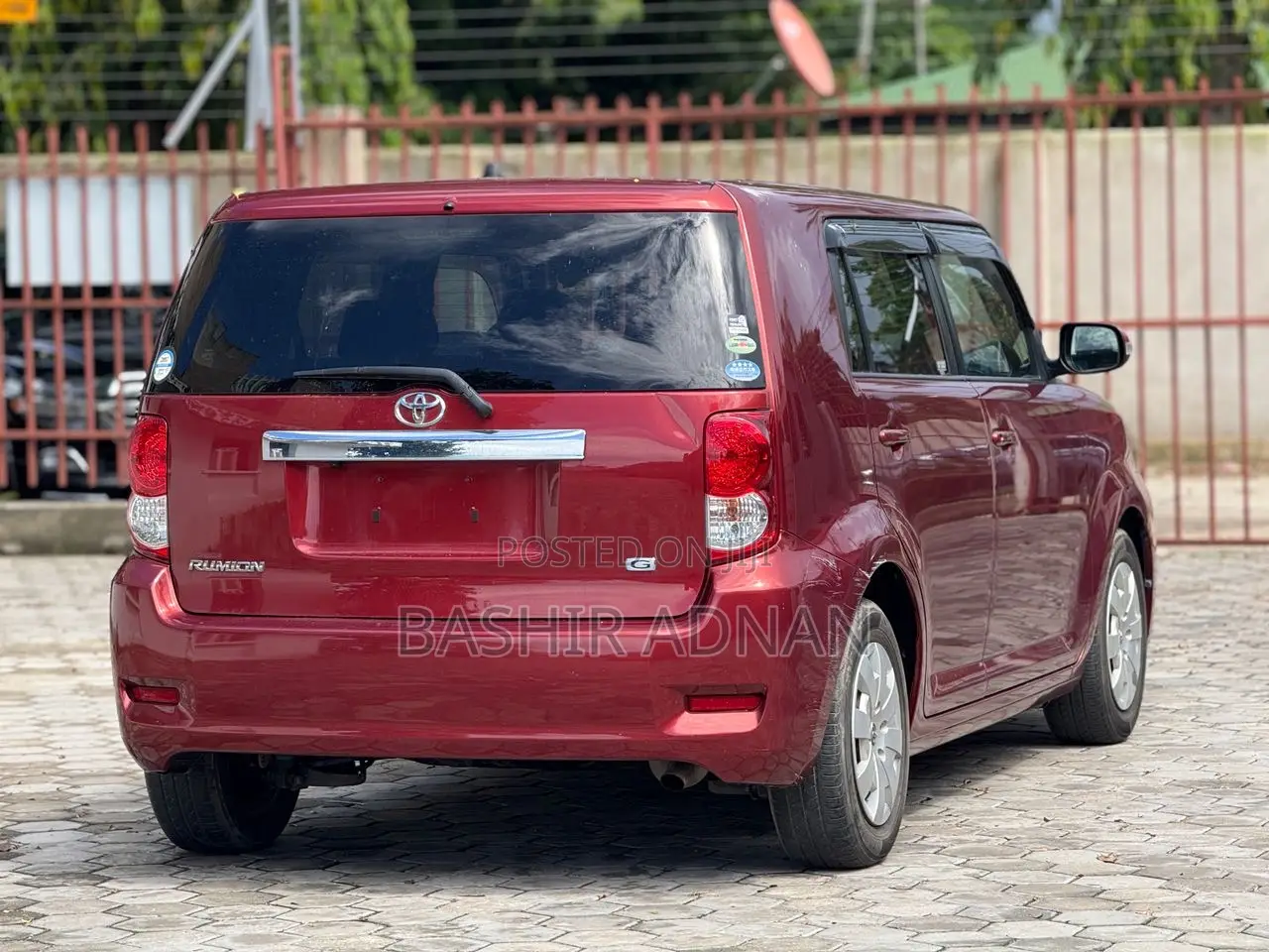 Toyota Corolla Rumion Hatchback 1.5 FWD 2008 Red