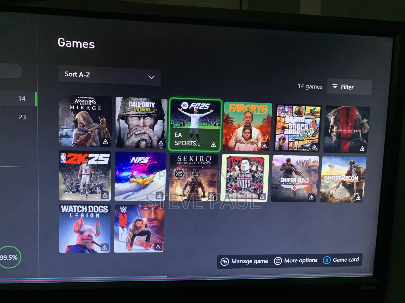 Xbox One, Ones X/S and Series X/S Offline Games Installation