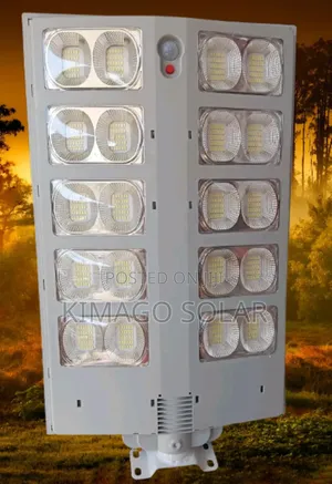 Taa Ya Solar Street Light 3000w Inawaka Hadi Asubuhi