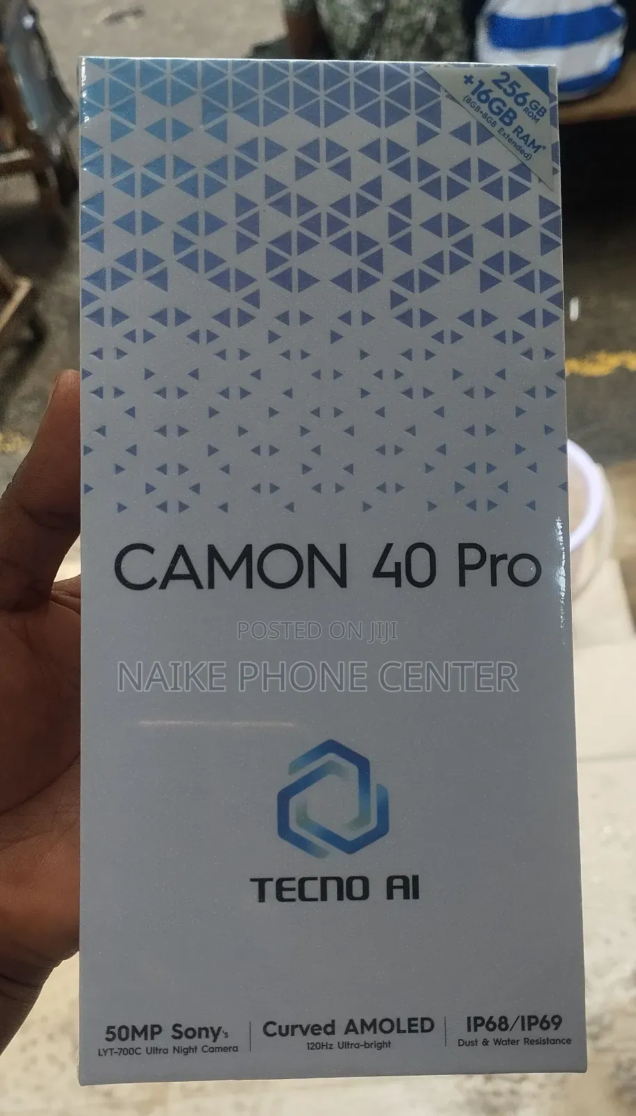 New Tecno Camon 40 Pro 256 GB Black