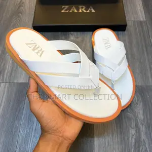 Zara White Sandals