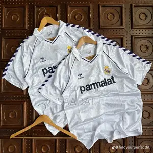 Rear Madrid Home Shirt 1986