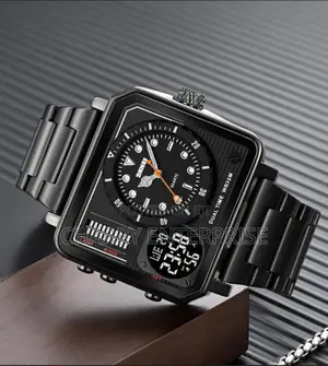 Skmei Best Watch Analog and Digital Light Date Waterproof