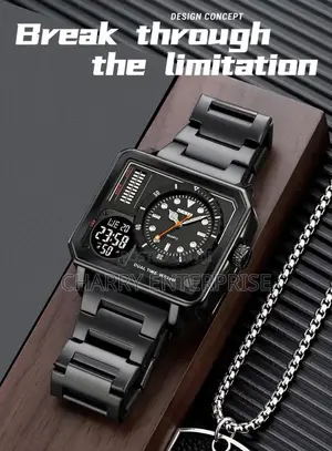 Skmei Best Watch Analog and Digital Light Date Waterproof