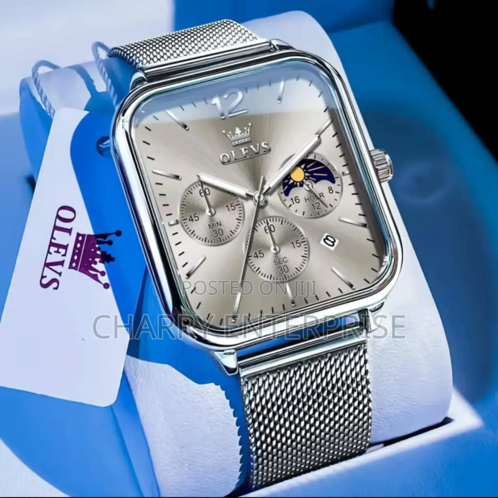 Olevs Best Quality Watches 
 Date 
 Day Water Resistant