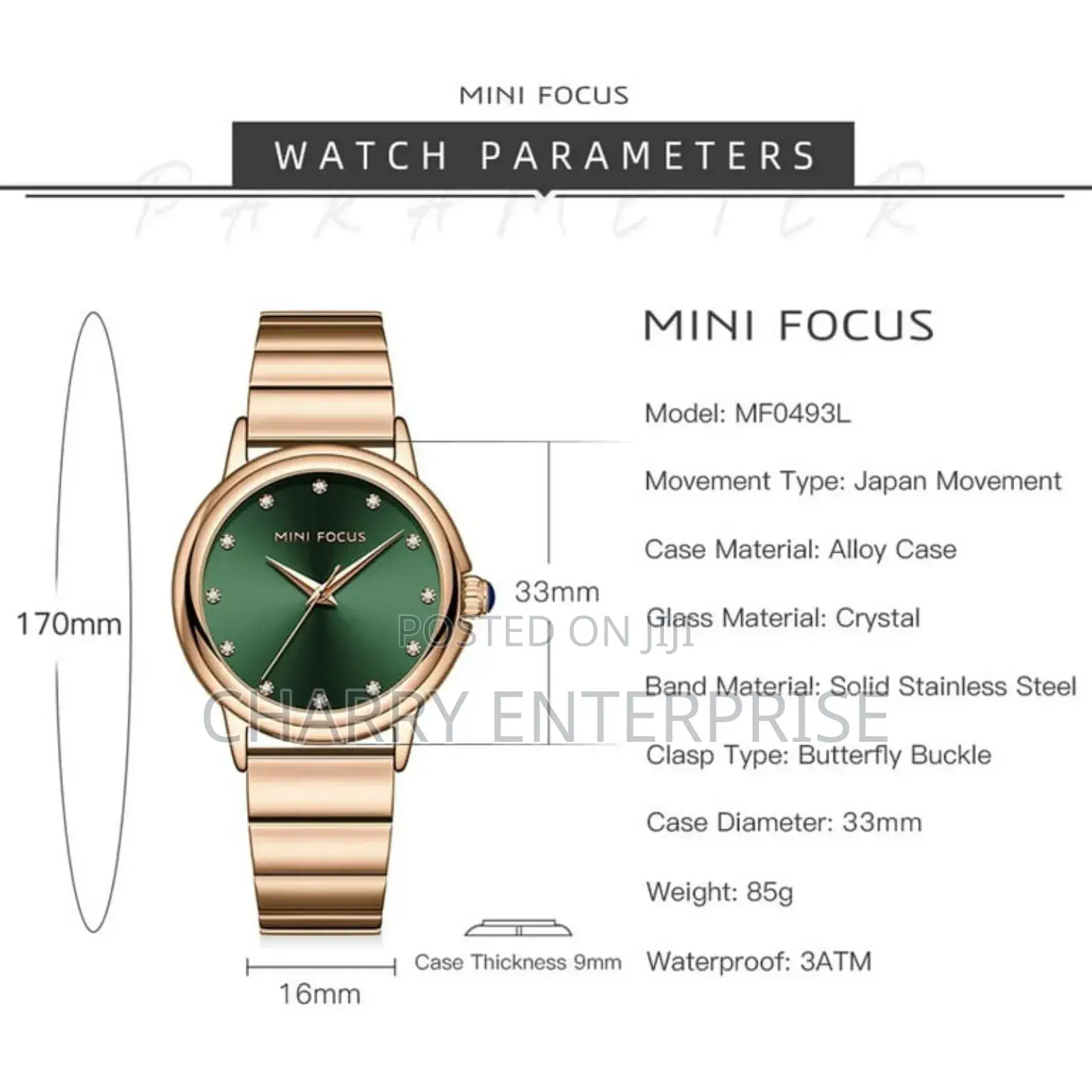 Min Focus Unique and Classic Watches