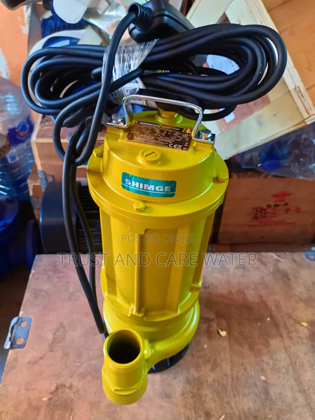 Shimge 1.5hp Pump Ya Maji Taka (Sewage Pump)