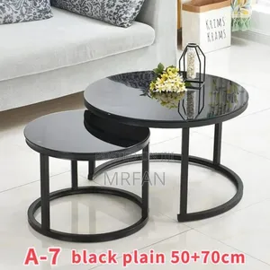 Coffee Table Black Glass