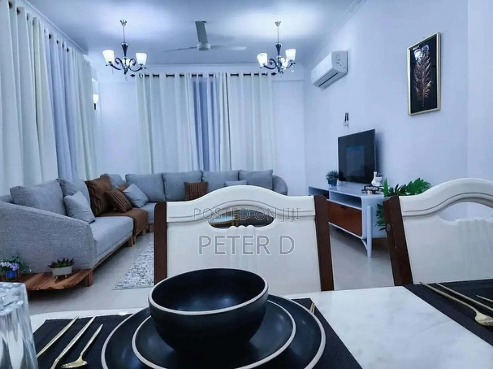 Furnished 2bdrm Apartment in Msasani for rent