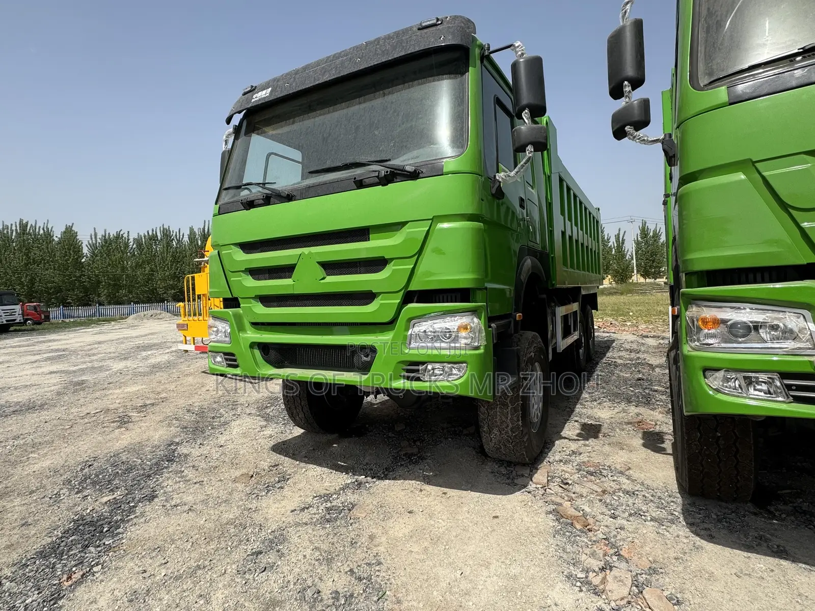 Ready to Order Used 6x6 Howo Dump Truck for Sale