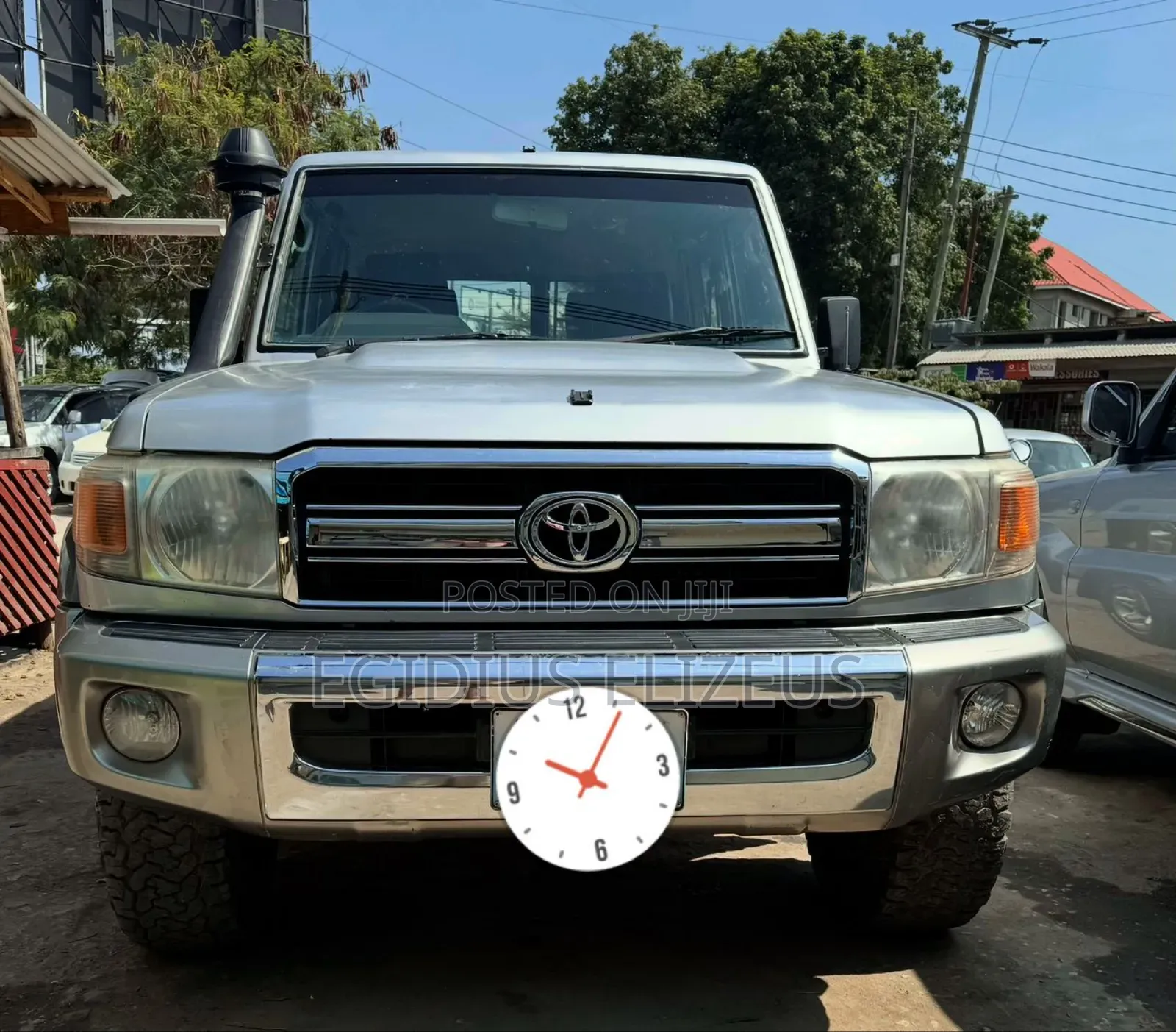 Toyota Land Cruiser 2007 Silver