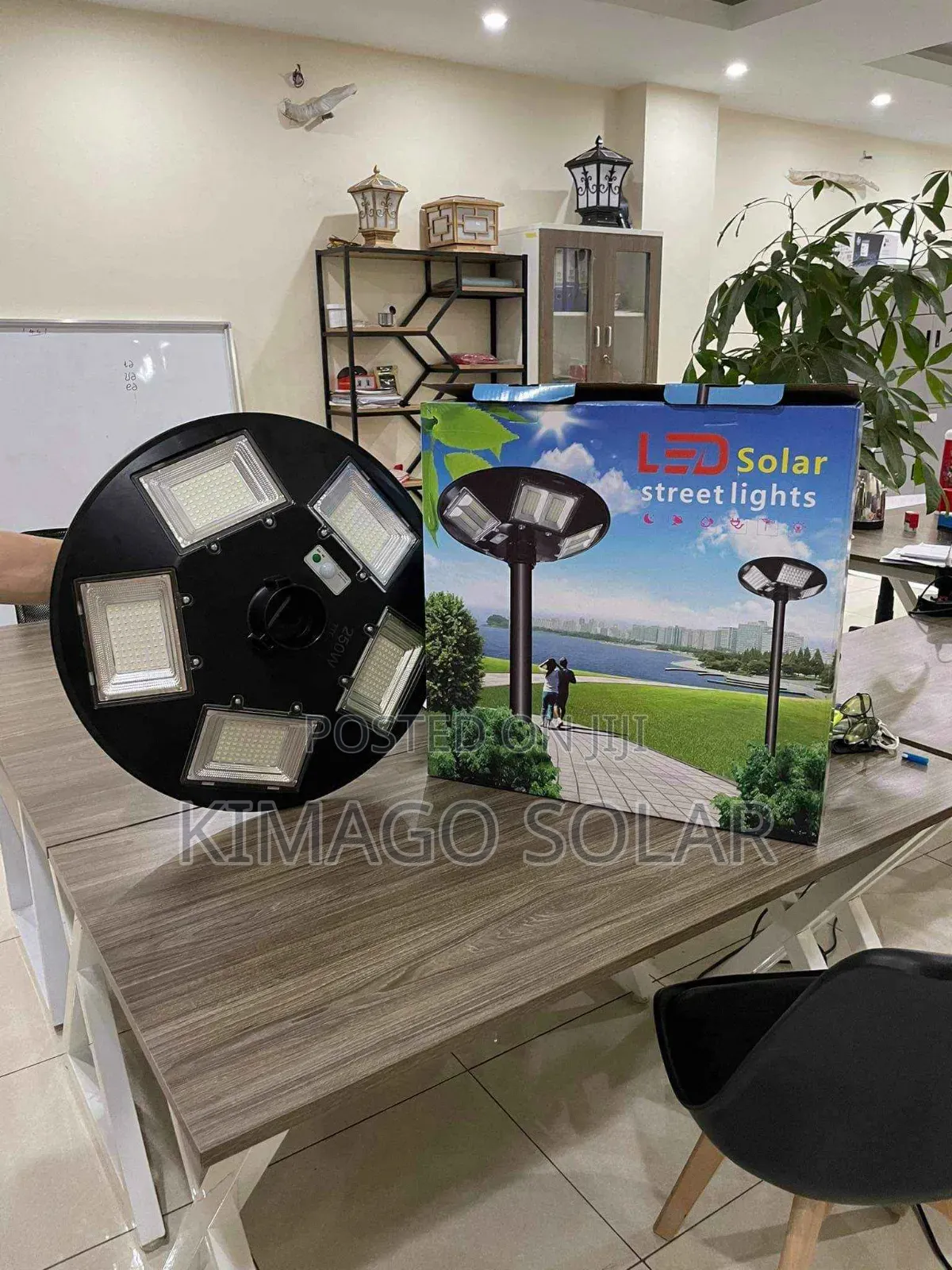 500w Solar Light Shine Brighter, Live Safer