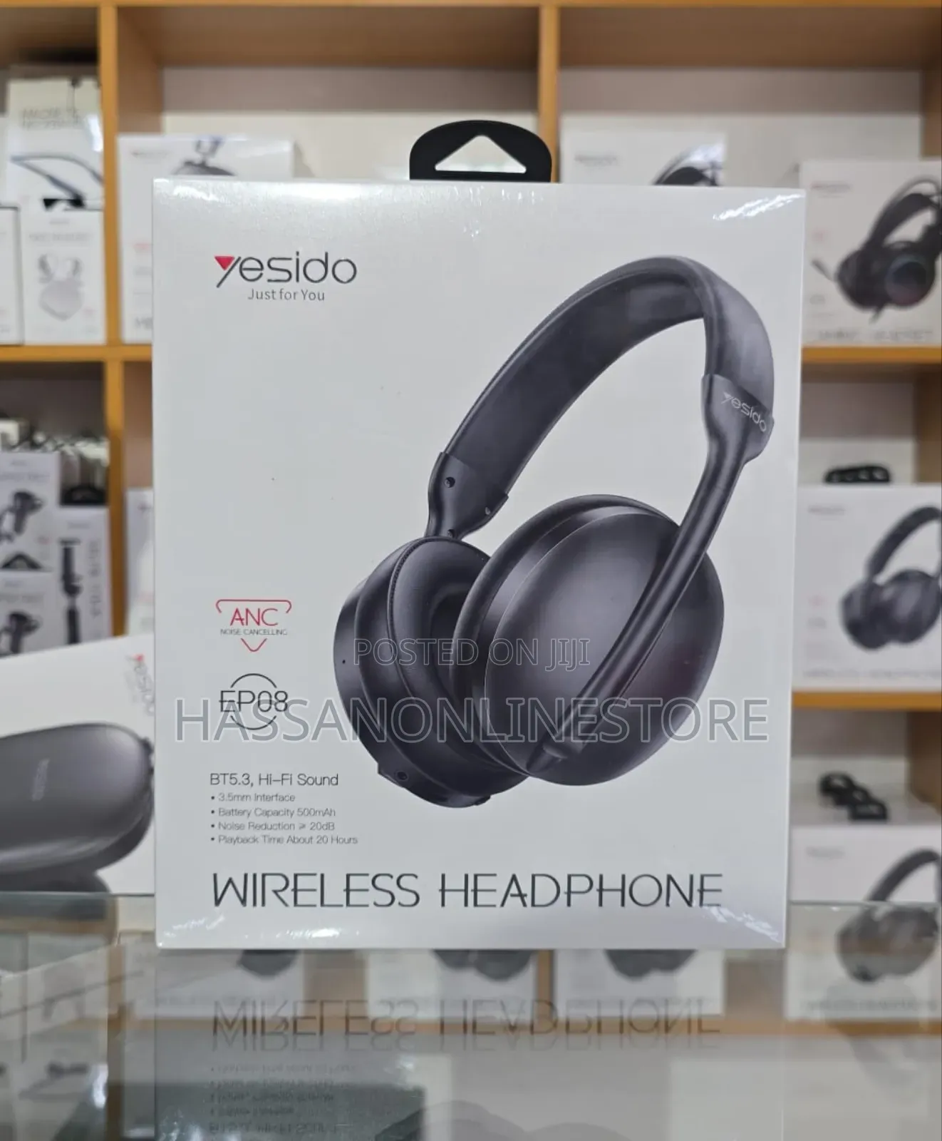 Yesido Ep08 Anc Wireless Bluetooth Headphones