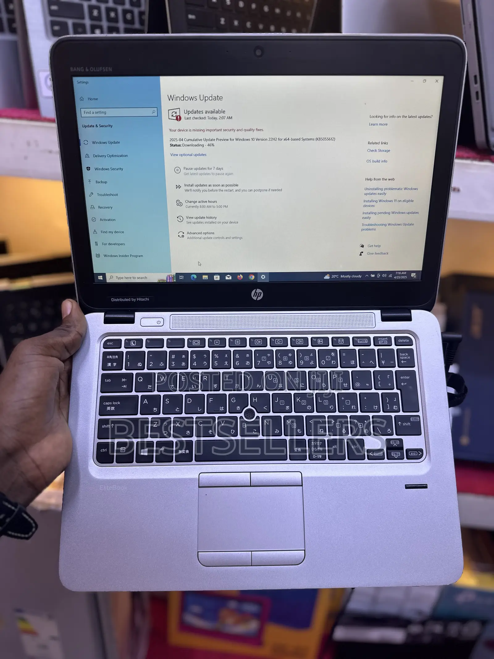 Laptop HP EliteBook 725 G4 8GB AMD A10 HDD 500GB