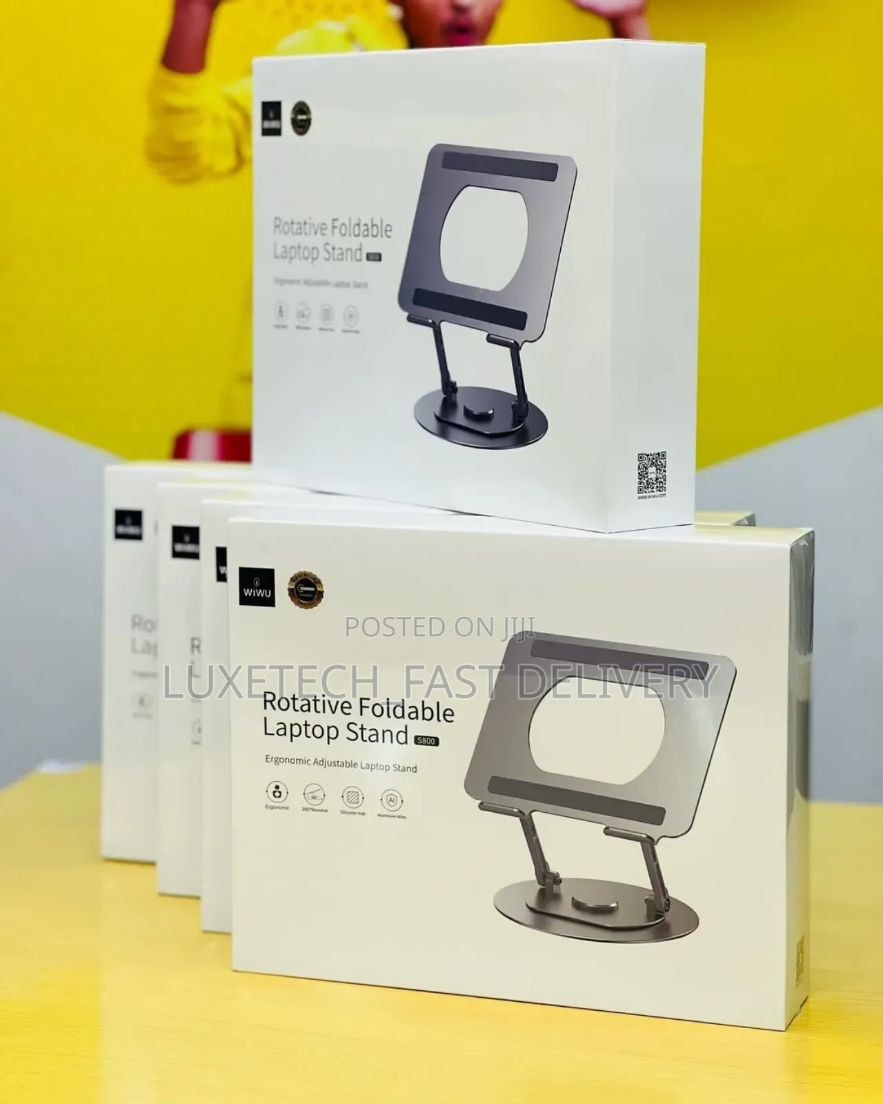 Premium 360° Rotating Adjustable Foldable Laptop Stand