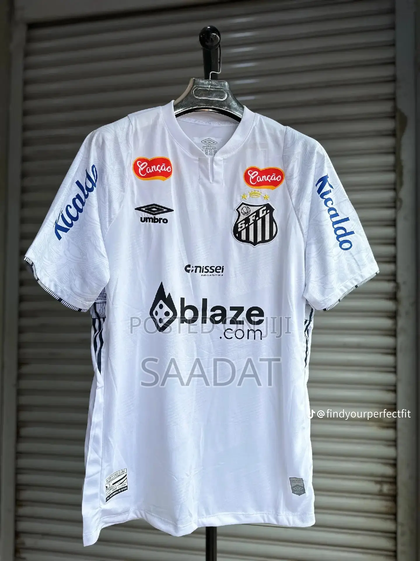 Santos Fc 2025/2026 Home Kit