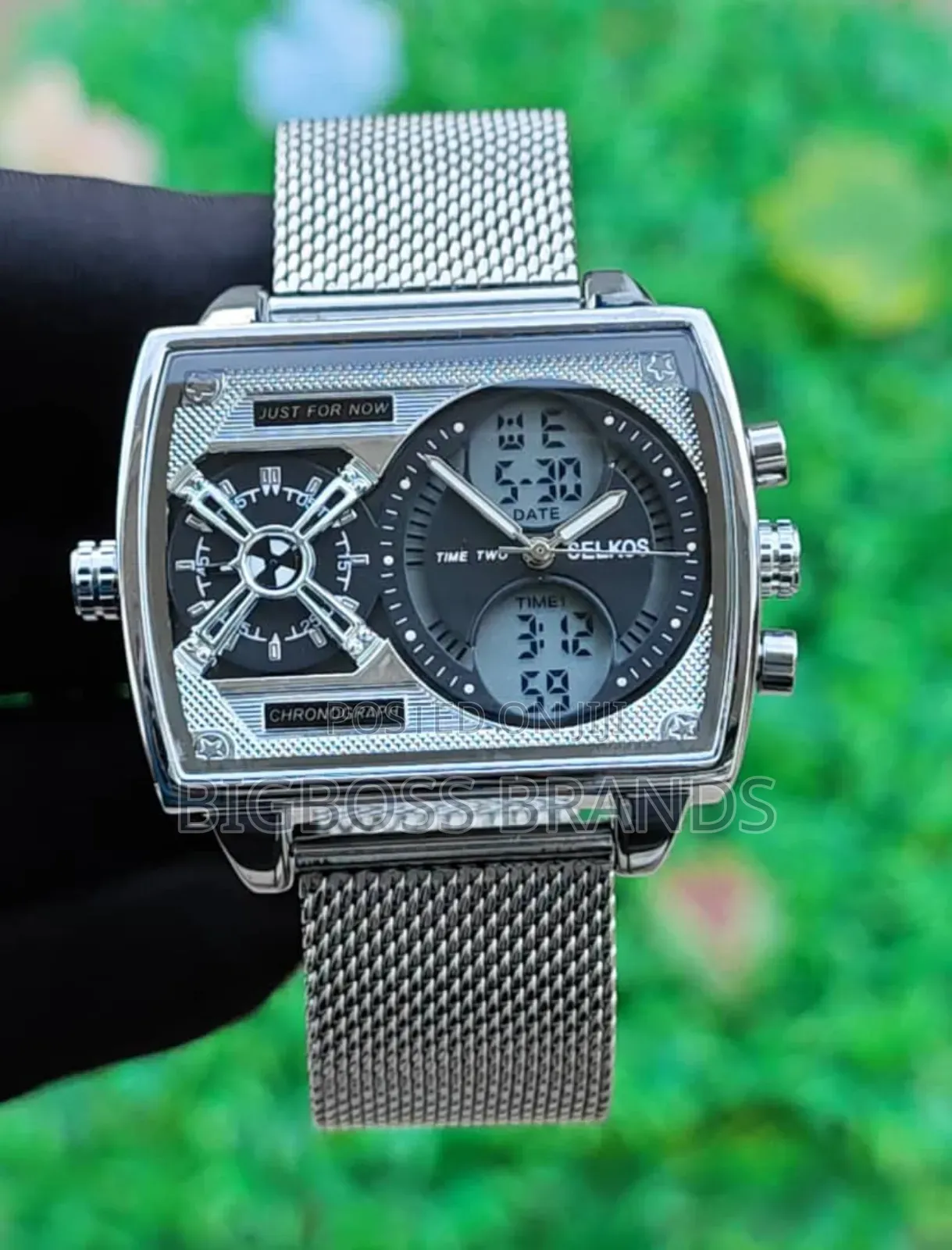 Selkos Double Watch Quartz Watch