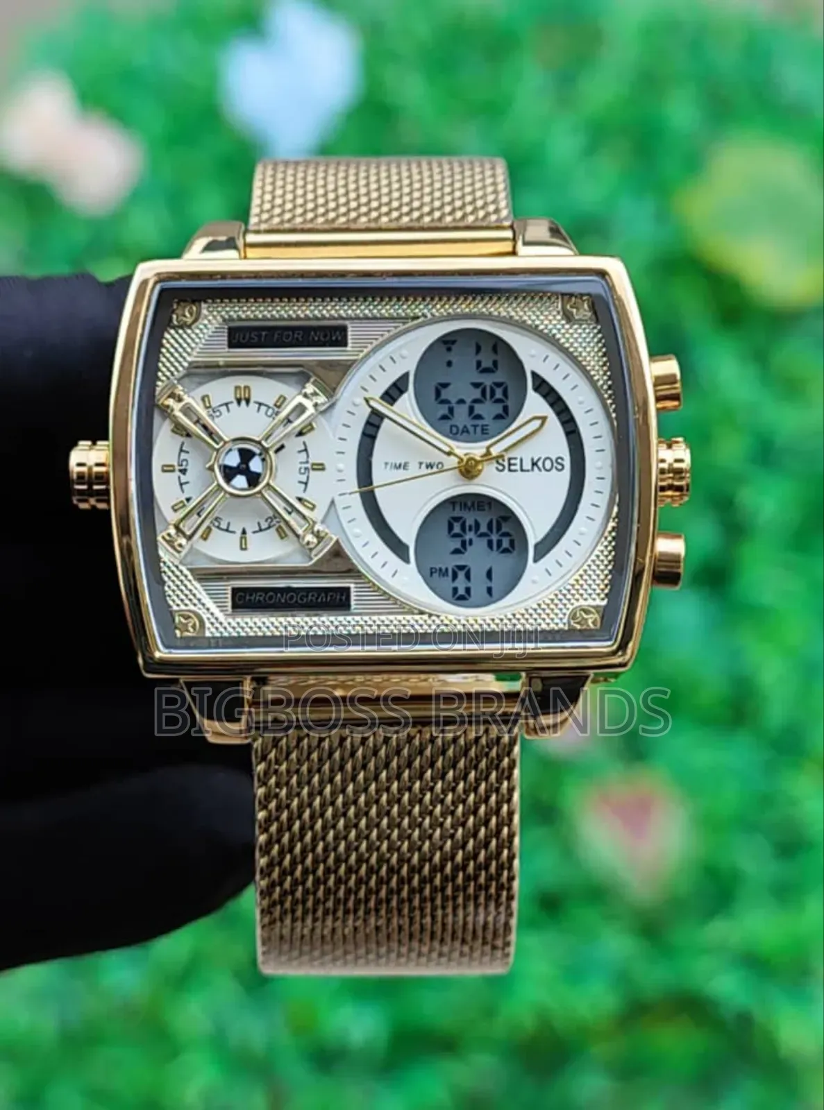 Selkos Double Watch Quartz Watch