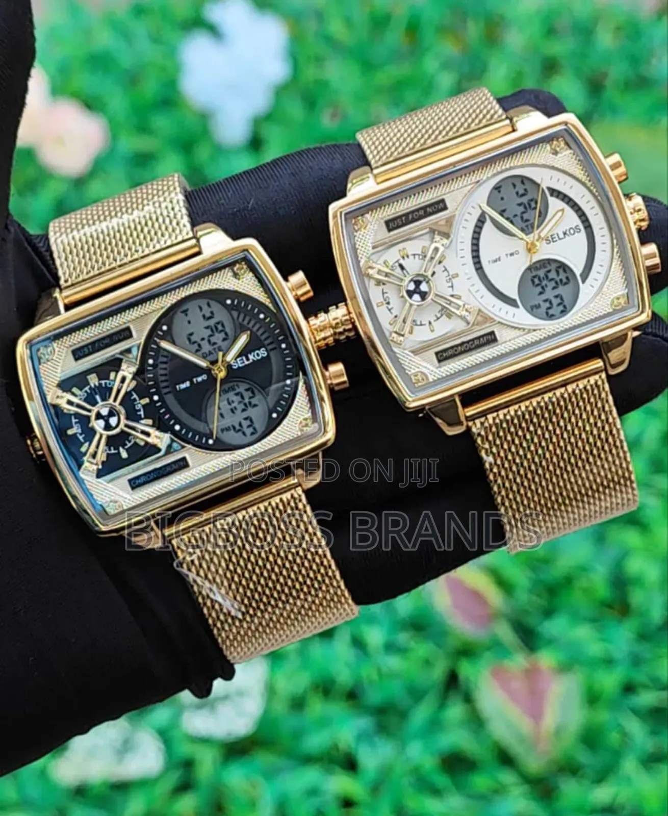 Selkos Double Watch Quartz Watch