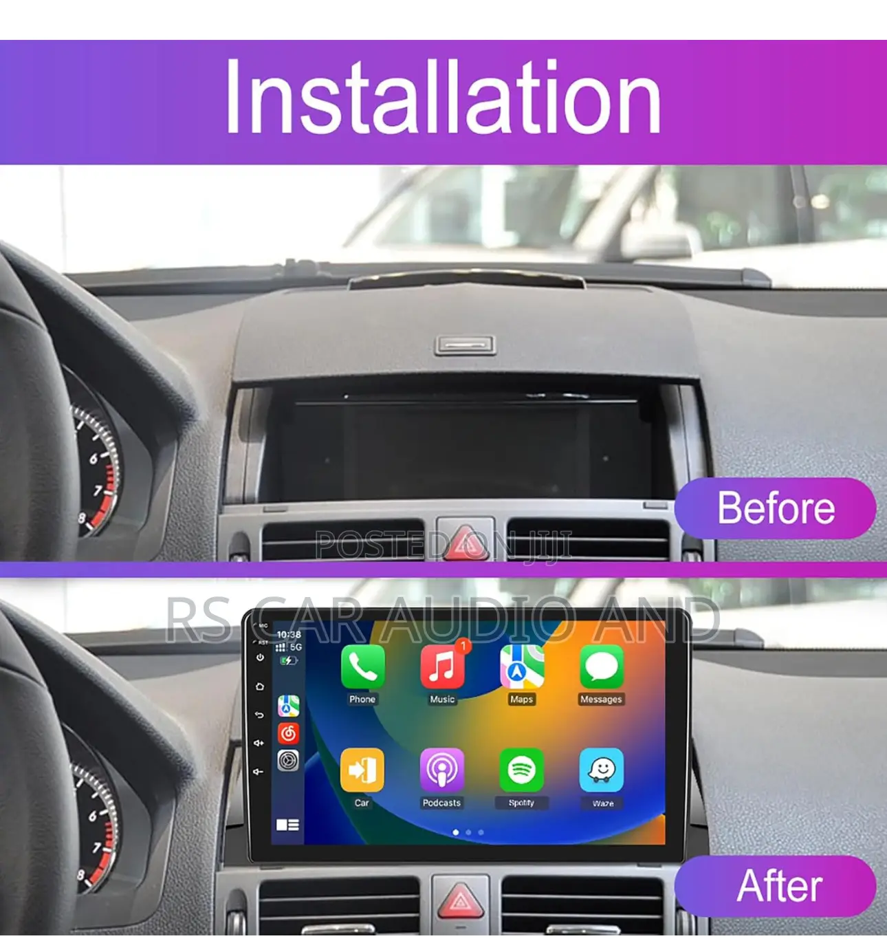 Mercedes Benz C Class Android Radio (2005~