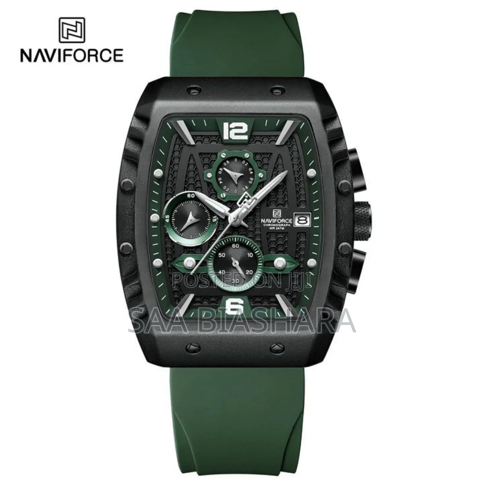 Naviforce 8025 Mens Watch Green