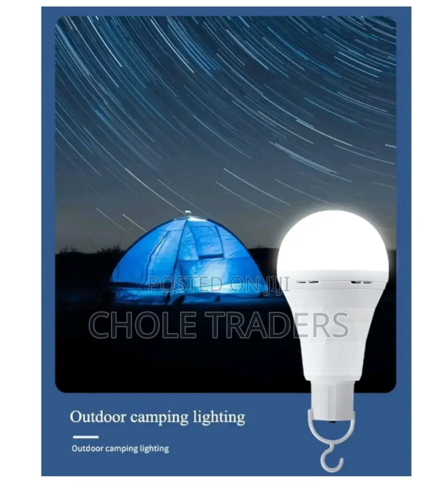 15w Led Rechargeable Emergency Light Bulb