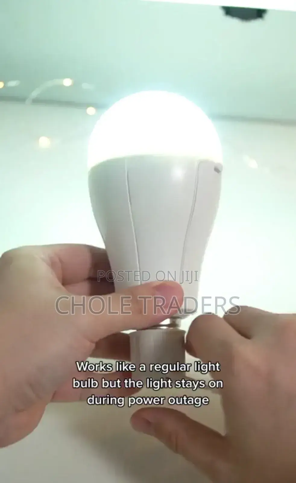 15w Led Rechargeable Emergency Light Bulb