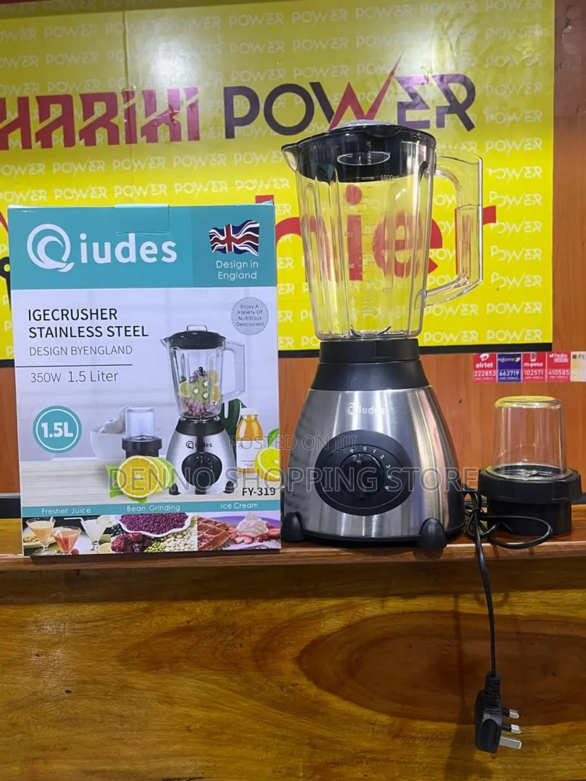 1.5l Blender(Stainless Steel Material)