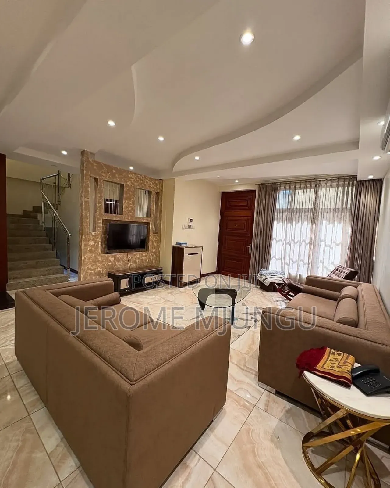 Furnished 3bdrm Villa in Ada Estate for rent