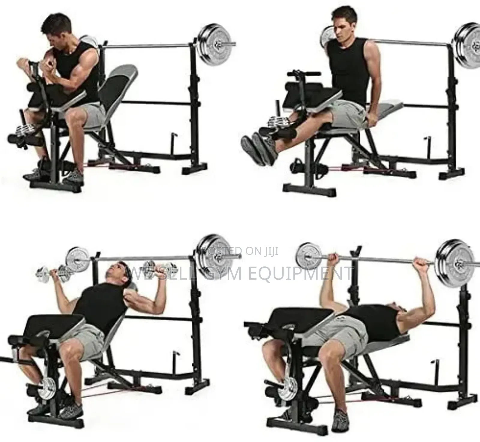 Weight Lifting Bench With Lat Pulldown Pulley